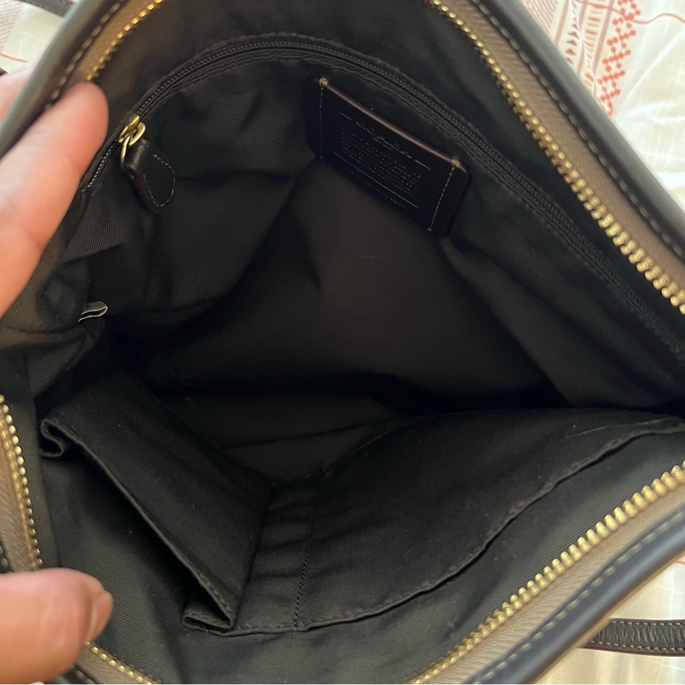 Coach Signature File Crossbody Bag - Picture 8 of 14